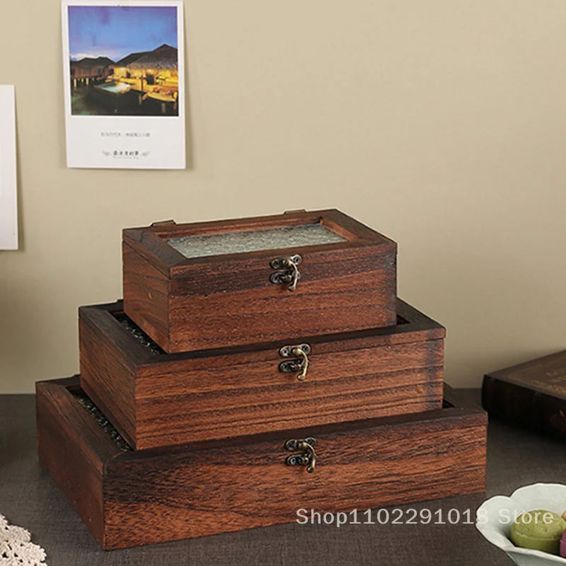 Retro Solid Wood Storage Cabinet Haitang Flower Glass Storage Box Desktop Classification Flip Wooden Box Makeup Table Decoration
Retro Solid Wood Storage Cabinet Haitang Flower Glass Storage Box Desktop Classification Flip Wooden Box Makeup Table Decoration