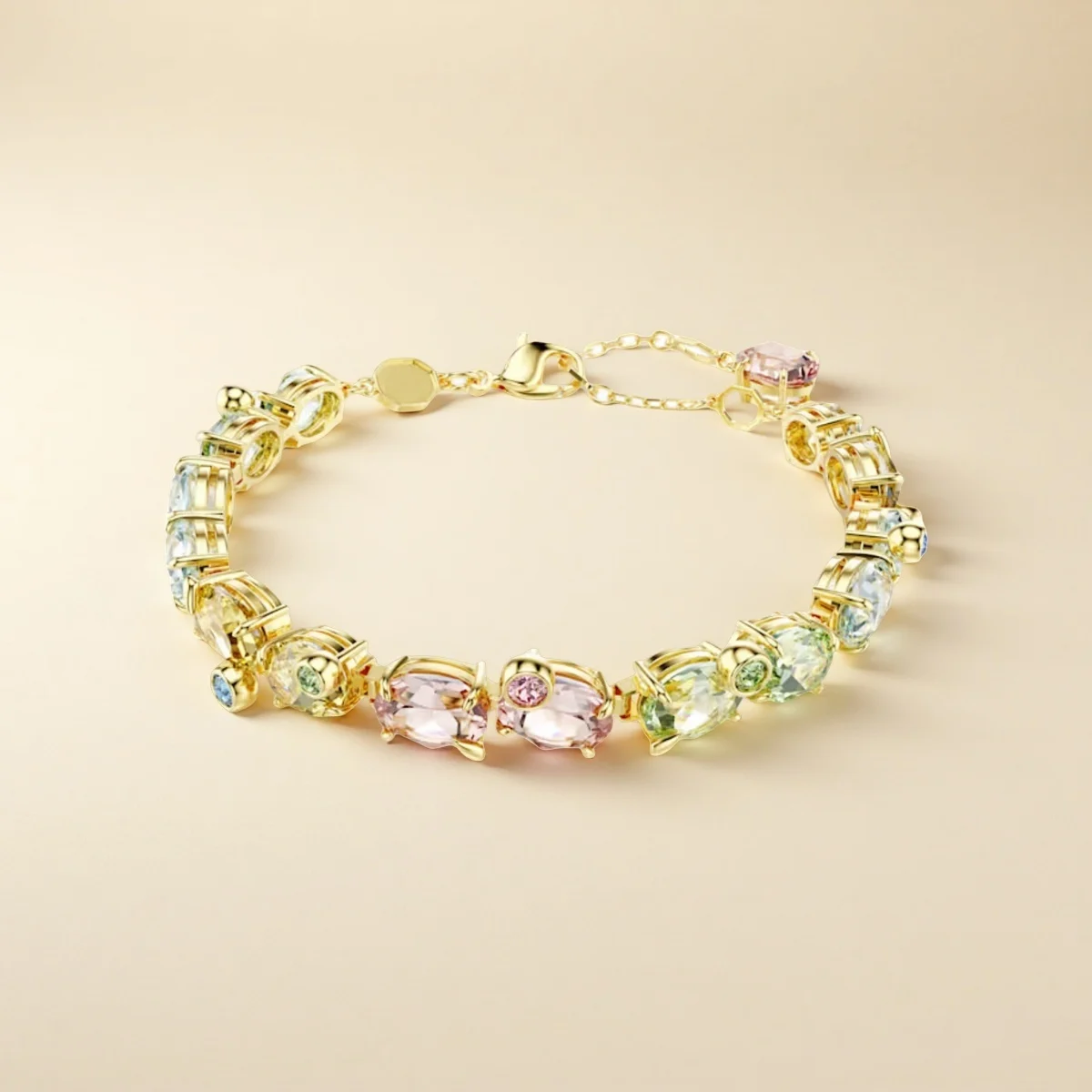 Rainbow Soft Light Gemstone Bracelet s925 European Light Luxury Stacking Tool Three Color Illusion Charm Light Luxury Jewelry
Rainbow Soft Light Gemstone Bracelet s925 European Light Luxury Stacking Tool Three Color Illusion Charm Light Luxury Jewelry