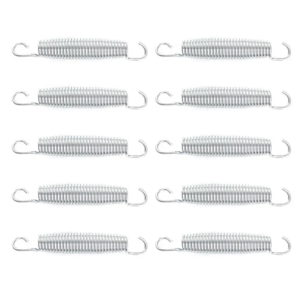 10 Pcs Trampoline Spring Galvanized Steel Wire Sports Accessories Fitness Parts Durable Anti Rust Extension Springs Trampoline
10 Pcs Trampoline Spring Galvanized Steel Wire Sports Accessories Fitness Parts Durable Anti Rust Extension Springs Trampoline