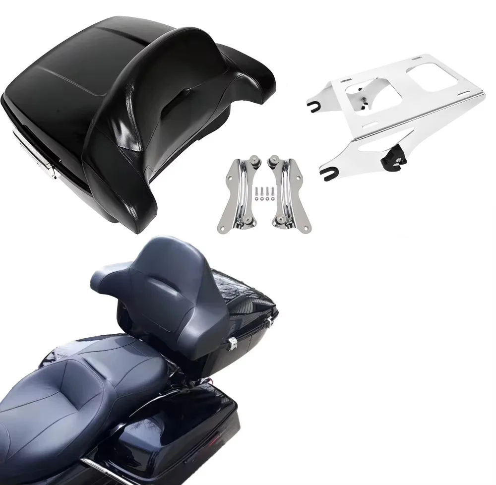 For Harley Touring Road king Street Electra Glide CVO Waterproof ABS King tour pack Pak rear Top box luggage bags Molds
For Harley Touring Road king Street Electra Glide CVO Waterproof ABS King tour pack Pak rear Top box luggage bags Molds