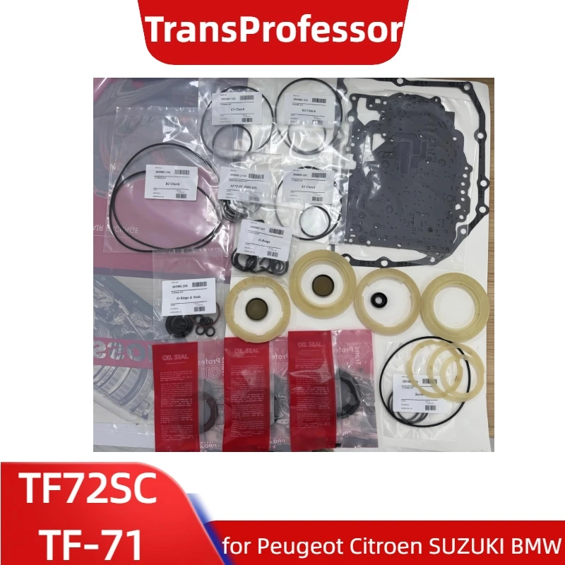 Transprofessor TF72-SC TF72SC Transmission Repair Overhaul Kit for Peugeot Citroen SUZUKI BMW Mini, Gearbox OHK Gaskets Car Part
Transprofessor TF72-SC TF72SC Transmission Repair Overhaul Kit for Peugeot Citroen SUZUKI BMW Mini, Gearbox OHK Gaskets Car Part