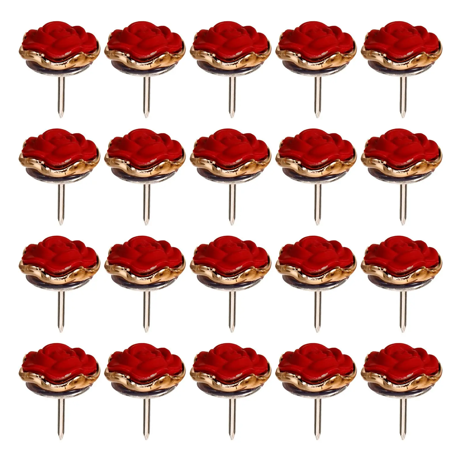 30 Pcs Red Thumb Tacks Replaceable Push Pins Desk Accessories Compact Metal Map Supplies Daily Use Office Home Decor
30 Pcs Red Thumb Tacks Replaceable Push Pins Desk Accessories Compact Metal Map Supplies Daily Use Office Home Decor