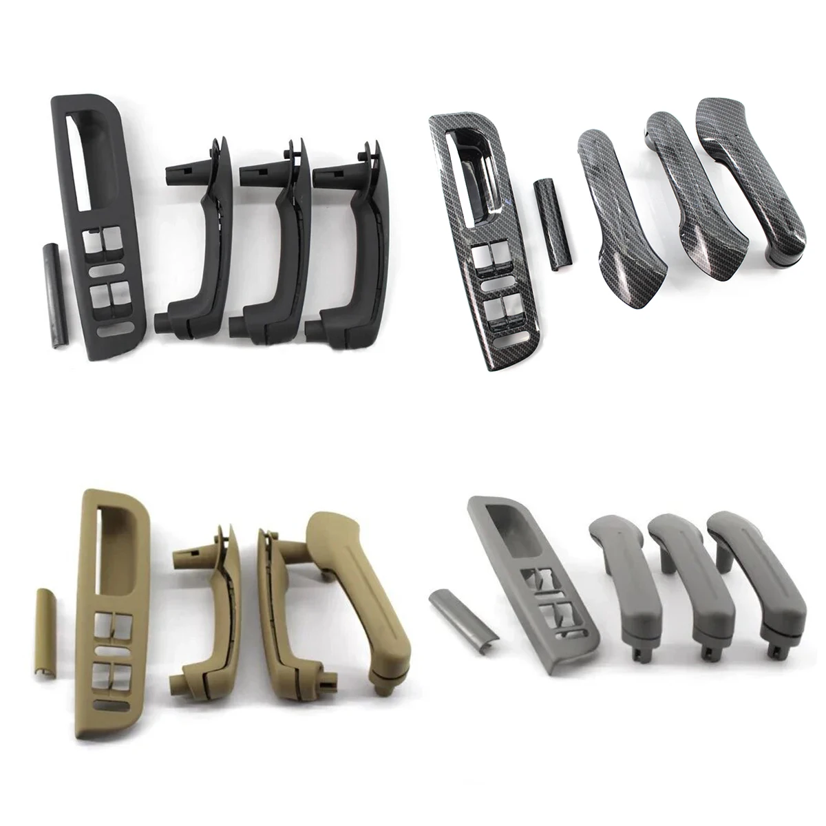 For VW Bora Golf 4 MK4 for Jetta 1999-2004 Front Rear Left Right Door Black Pull Grab Handle Carbon Fiber Style 3B1867171E
For VW Bora Golf 4 MK4 for Jetta 1999-2004 Front Rear Left Right Door Black Pull Grab Handle Carbon Fiber Style 3B1867171E