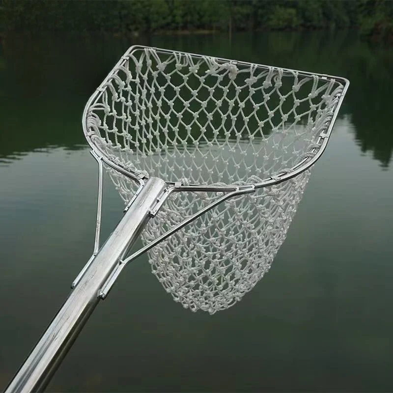 Stainless Steel Thickened Nylon Fish Net Durable And Robust Large Fish Netting for Fishing Not Damaging Big Fish And Animals
Stainless Steel Thickened Nylon Fish Net Durable And Robust Large Fish Netting for Fishing Not Damaging Big Fish And Animals