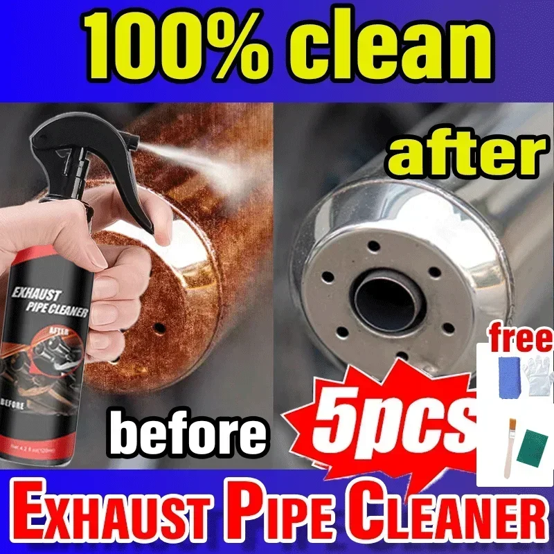Car Exhaust Pipe Cleaner Kit Metal Multi-Purpose Pipe Derusting Spray Rust Remover Car Motorcycle Maintenance 1636
Car Exhaust Pipe Cleaner Kit Metal Multi-Purpose Pipe Derusting Spray Rust Remover Car Motorcycle Maintenance 1636