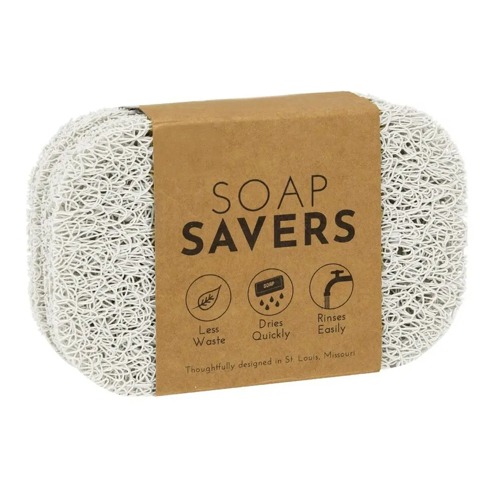 4-Pack White Soap Holders, 2.9x4.4 Inches, for Kitchen and Bathroom Use
4-Pack White Soap Holders, 2.9x4.4 Inches, for Kitchen and Bathroom Use