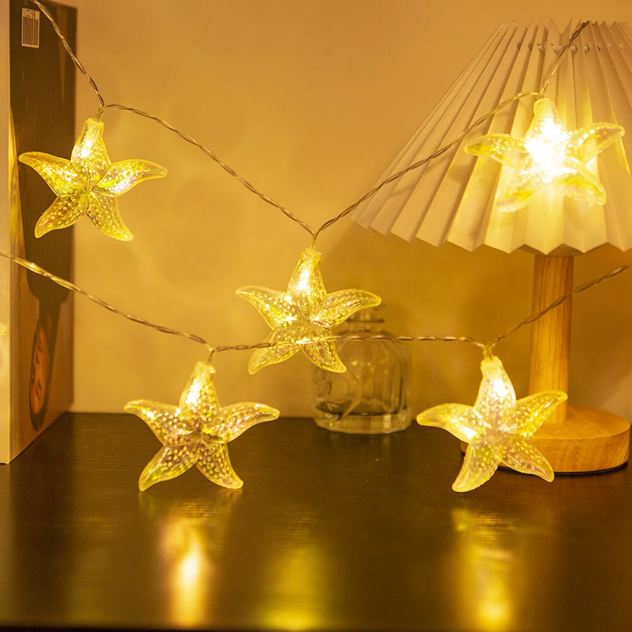 Colorful lights, seashells, starfish atmosphere lights, birthday children's room tents, decoration lights, LED courtyard
Colorful lights, seashells, starfish atmosphere lights, birthday children's room tents, decoration lights, LED courtyard