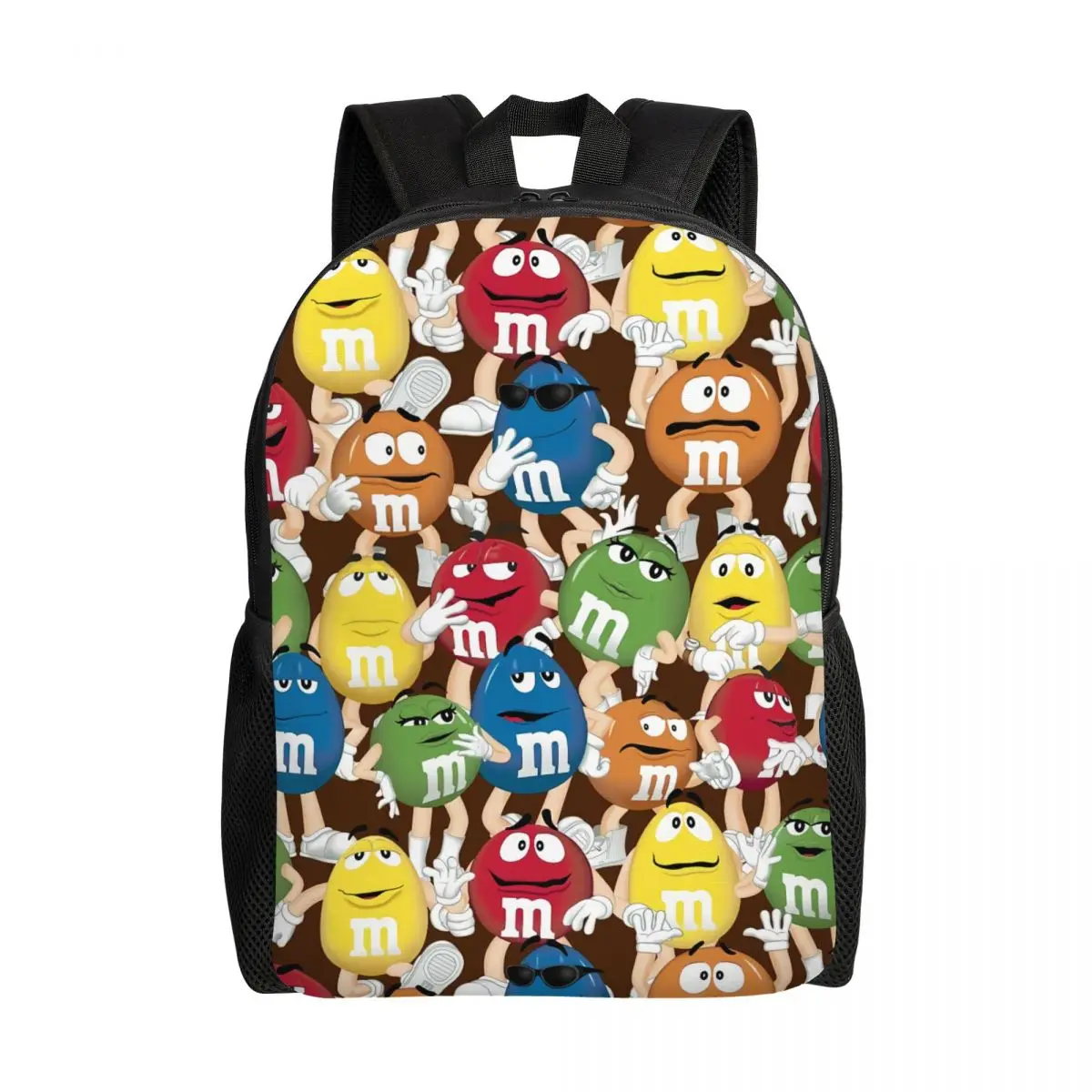 Индивидуальный рюкзак M & M для ноутбука с логотипом конфет, женский и мужской рюкзак для школы, студентов колледжа, мультипликационные шоколадные сумки
Индивидуальный рюкзак M & M для ноутбука с логотипом конфет, женский и мужской рюкзак для школы, студентов колледжа, мультипликационные шоколадные сумки