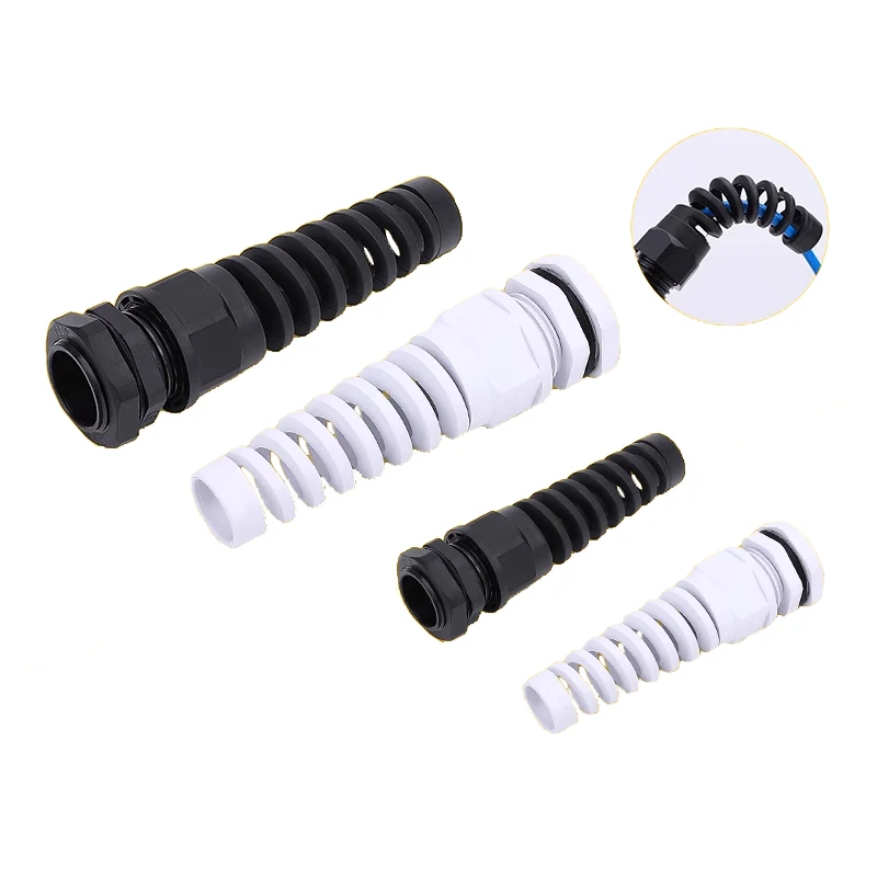 5pcs/lot Waterproof Anti-bending Cable Gland Plastic Joint Nylon PA66 PG7/9/11/13.5/16/21 M12/16/18/20/22/25
5pcs/lot Waterproof Anti-bending Cable Gland Plastic Joint Nylon PA66 PG7/9/11/13.5/16/21 M12/16/18/20/22/25