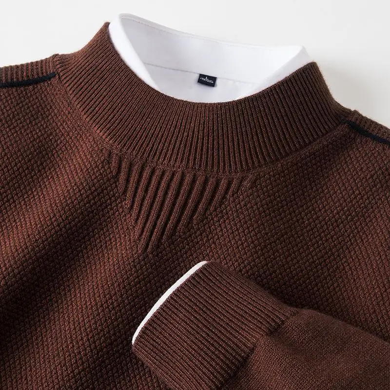 2025 New Winter New Men's Sweater Half Turtle Neck Inverted Triangle Jacquard Sweater Base JJ425
2025 New Winter New Men's Sweater Half Turtle Neck Inverted Triangle Jacquard Sweater Base JJ425