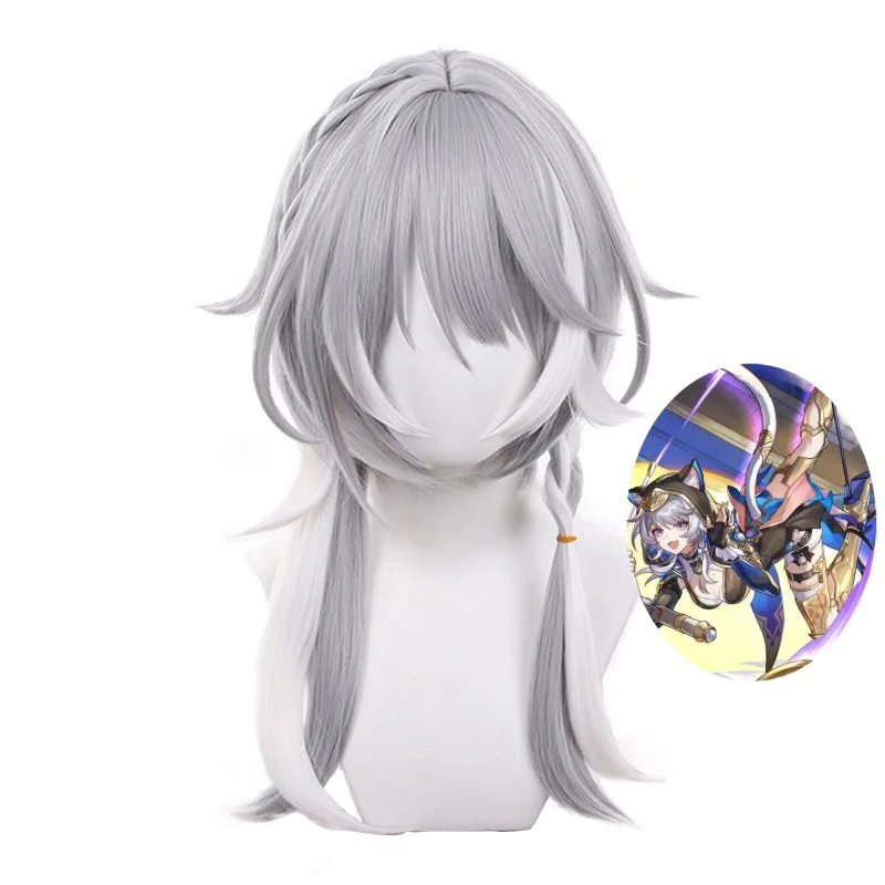 Honkai Star Rail Cipher Cosplay Wig Cifera Gray White Long Hair Amphoreus Halloween Party for Women Girls Carnival Props Wig
Honkai Star Rail Cipher Cosplay Wig Cifera Gray White Long Hair Amphoreus Halloween Party for Women Girls Carnival Props Wig