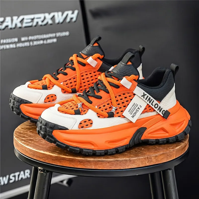 Men's Casual Breathable Shoes 2026 New Style Summer Season Versatile Thick Bottom Sports Sneakers Comfortable All-Match Footwea
Men's Casual Breathable Shoes 2026 New Style Summer Season Versatile Thick Bottom Sports Sneakers Comfortable All-Match Footwea