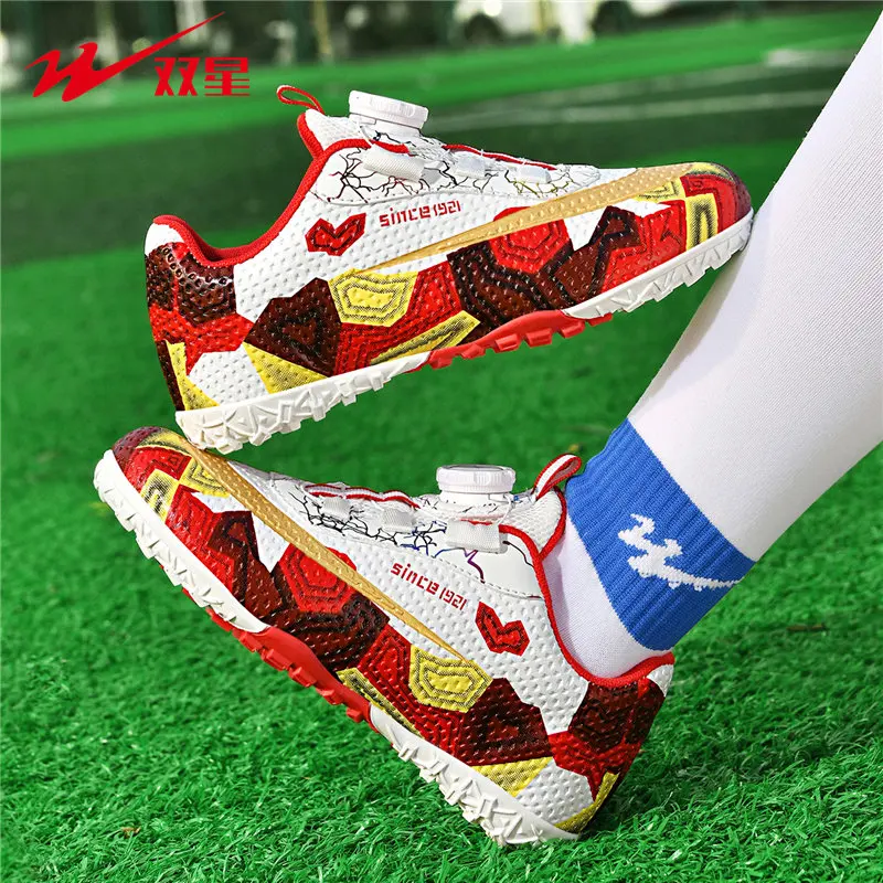Air Flow Sweat Free Turf Football Boots Padded Insoles for Youth Artificial Lawn Training Family Match Gym Warm-up Sneakers
Air Flow Sweat Free Turf Football Boots Padded Insoles for Youth Artificial Lawn Training Family Match Gym Warm-up Sneakers