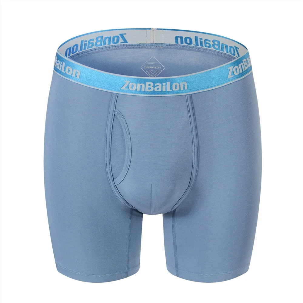 Jinshi Men's Underwear Comfort Sport Anti-wear Leg Bamboo Fiber Open Flying Boxer Briefs
Jinshi Men's Underwear Comfort Sport Anti-wear Leg Bamboo Fiber Open Flying Boxer Briefs