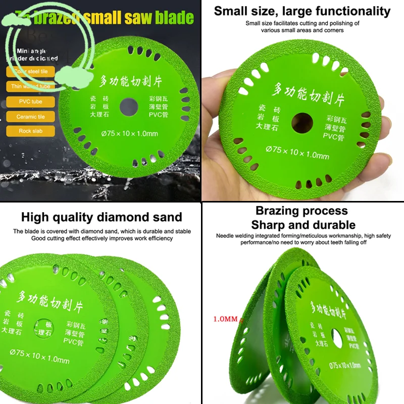 (BBQ4)75mm Glass Cutting Discs 3Inch 10mm Diamond Marble Saw Blades Jade Crystal Wine Bottle Grinding Cutting Discs Tool
(BBQ4)75mm Glass Cutting Discs 3Inch 10mm Diamond Marble Saw Blades Jade Crystal Wine Bottle Grinding Cutting Discs Tool