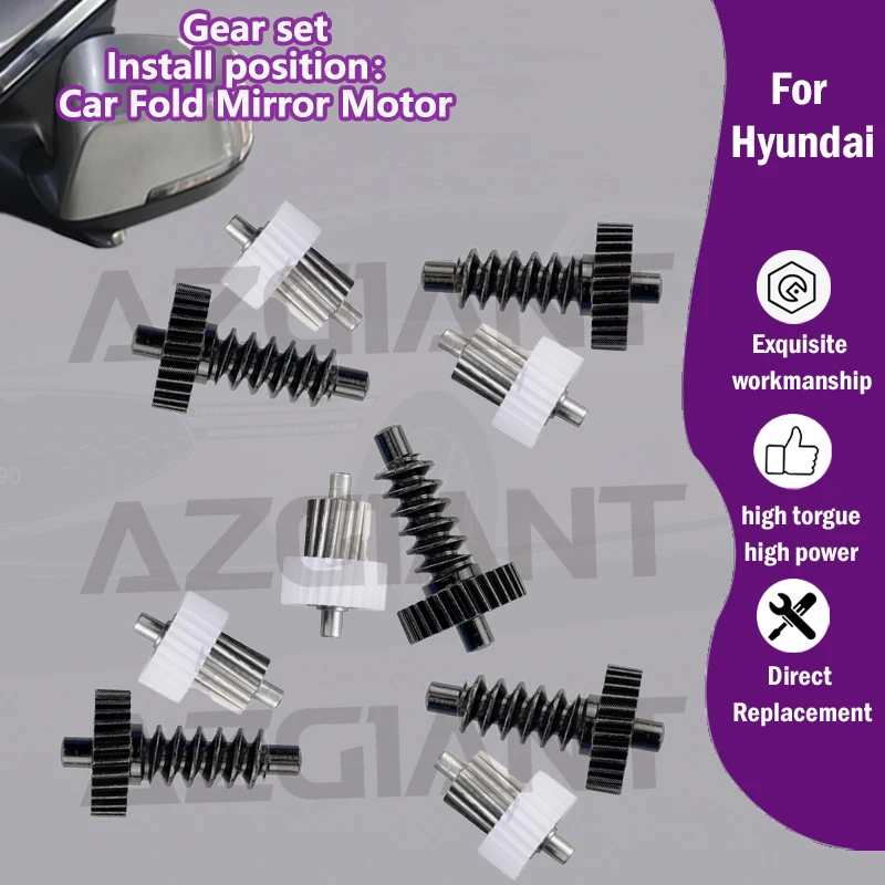 1/5PCS AZGIANT Car Fold Mirror Motor metal 25/30T gear accessories replace For Hyundai i10 i20 i40 ix25 MK1/IX20/PB(Australian)
1/5PCS AZGIANT Car Fold Mirror Motor metal 25/30T gear accessories replace For Hyundai i10 i20 i40 ix25 MK1/IX20/PB(Australian)