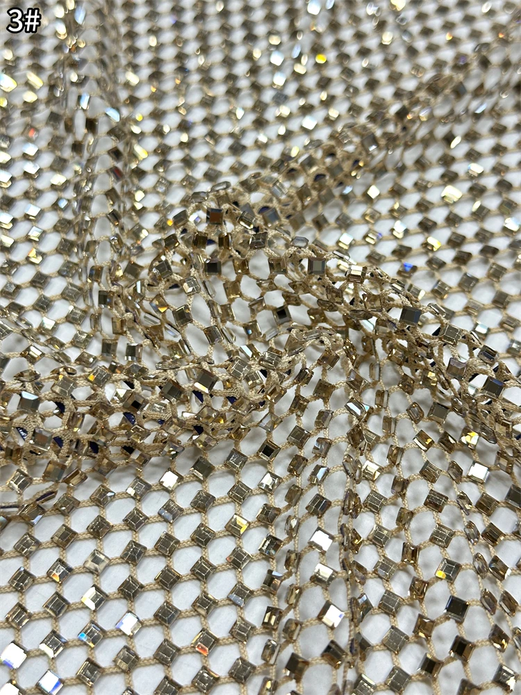 African Handmade Heavy Stones Mesh Lace Fabric 2026 High Quality French Luxury Stones Lace Fabric For Bridal Wedding Dress Sew
African Handmade Heavy Stones Mesh Lace Fabric 2026 High Quality French Luxury Stones Lace Fabric For Bridal Wedding Dress Sew