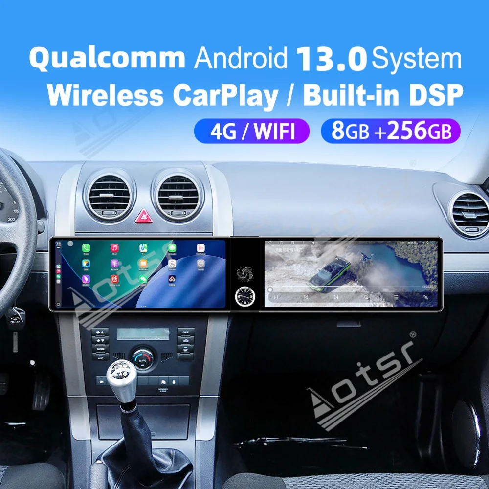 12.3 Inch Qualcomm Car Stereo For Great Wall Haval H3 H5 2010-2012, 2K IPS Wireless CarPlay Android 13 GPS Navigation DSP 4G OEM
12.3 Inch Qualcomm Car Stereo For Great Wall Haval H3 H5 2010-2012, 2K IPS Wireless CarPlay Android 13 GPS Navigation DSP 4G OEM