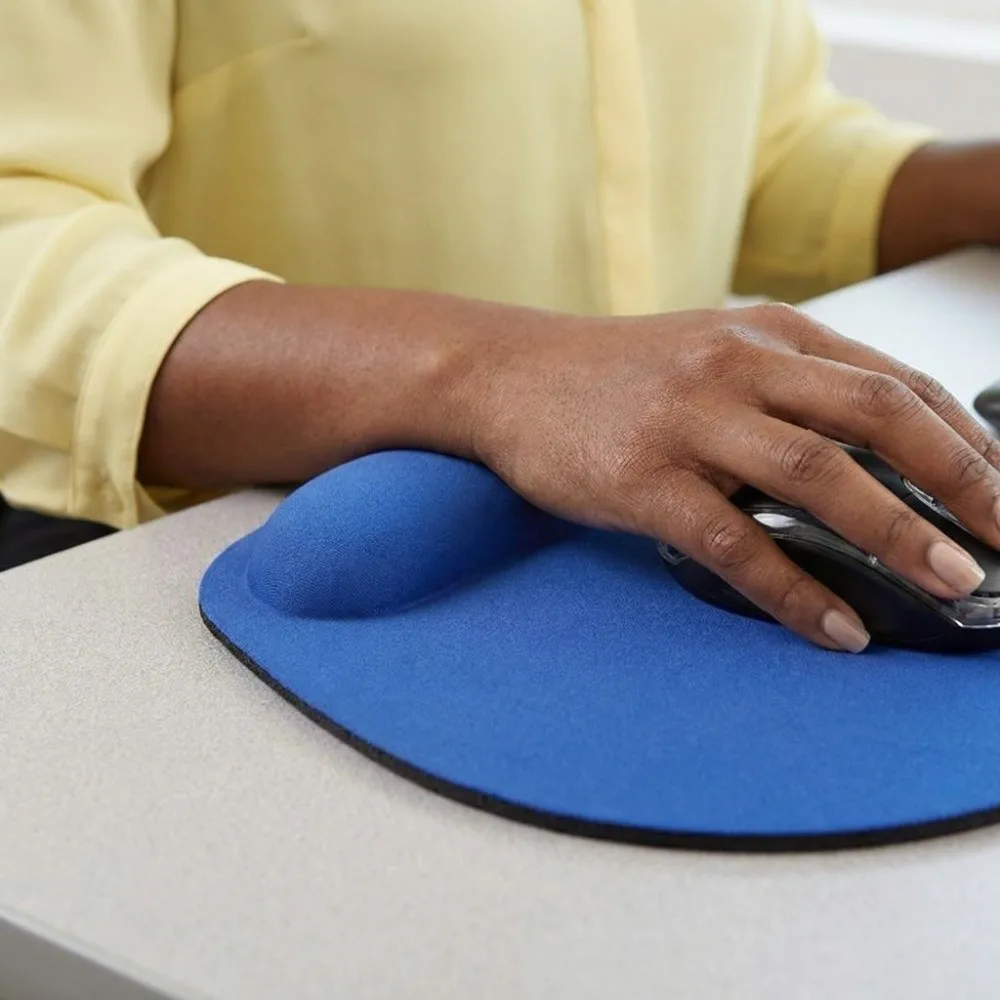 Premium EVA Mouse Pad with Wrist Support Ergonomic Non-Slip Mouse Mat Waterproof Multiple Color Mousepad Working Studying
Premium EVA Mouse Pad with Wrist Support Ergonomic Non-Slip Mouse Mat Waterproof Multiple Color Mousepad Working Studying