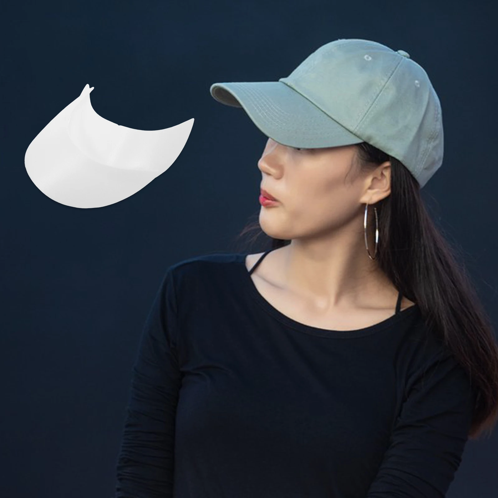 2pcs Sunscreen Hat Brim 15.5x5.8CM Plastic Cap Shaper Baseball Hats Visor Insert Replacement Durability Practicality
2pcs Sunscreen Hat Brim 15.5x5.8CM Plastic Cap Shaper Baseball Hats Visor Insert Replacement Durability Practicality