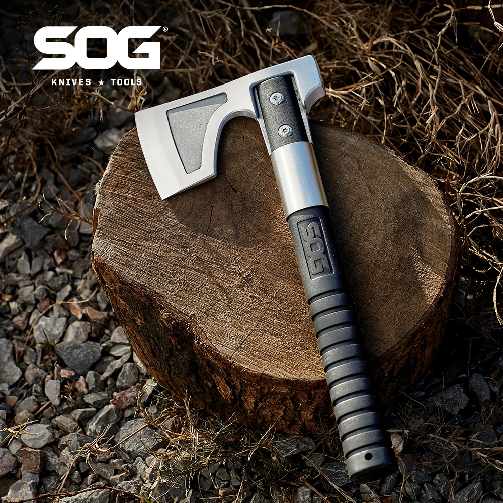 SOG Mini Camp Axe - Multi-Purpose Survival and Tourist hatchet/Hammer, Compact Multitool Outdoor Camping Jungle Axes with Sheath
SOG Mini Camp Axe - Multi-Purpose Survival and Tourist hatchet/Hammer, Compact Multitool Outdoor Camping Jungle Axes with Sheath