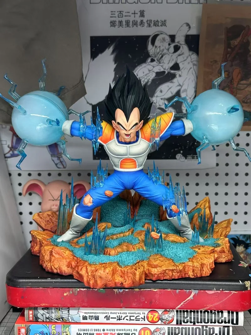 Фигурка Dragon Ball Vegeta, трансграничный предмет премиум-класса, потрясающие синие энергетические шары, складные детали, идеально подходит для подарка
Фигурка Dragon Ball Vegeta, трансграничный предмет премиум-класса, потрясающие синие энергетические шары, складные детали, идеально подходит для подарка 