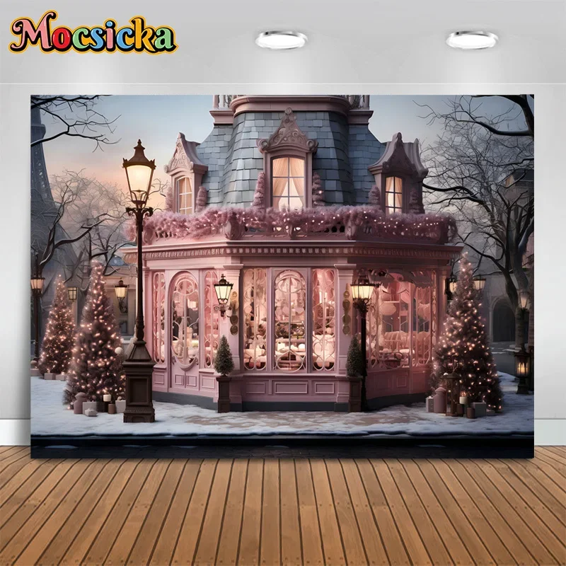 Xmas Photography Backdrops Christmas Tree Pink Store Background New Year's Eve Birthday Party Cake Smash Portrait Banner Studio
Xmas Photography Backdrops Christmas Tree Pink Store Background New Year's Eve Birthday Party Cake Smash Portrait Banner Studio
