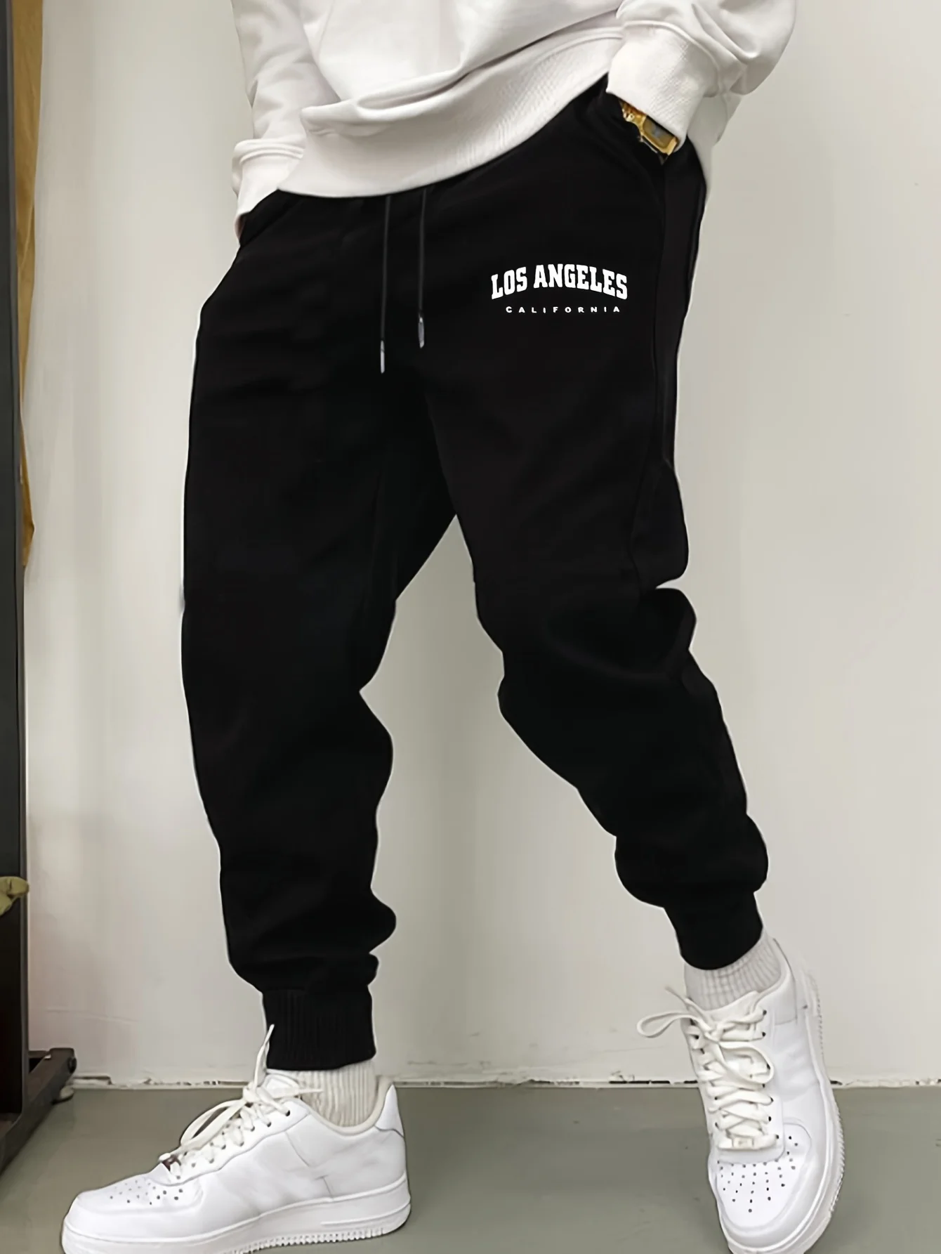 Mens Los Angeles Print Joggers Casual Streetwear Sweatpants Hip Hop Elastic Waist Sports Trousers
Mens Los Angeles Print Joggers Casual Streetwear Sweatpants Hip Hop Elastic Waist Sports Trousers