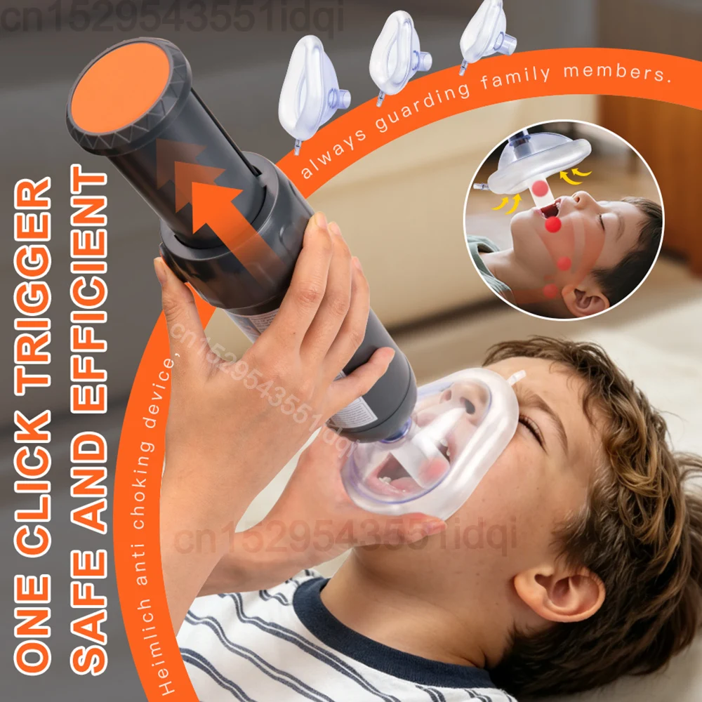 Anti Choking Emergency Device Choking Rescues Face Mask for Kids and Adults with 3 Mask Portable Home Choking First Aid Kit
Anti Choking Emergency Device Choking Rescues Face Mask for Kids and Adults with 3 Mask Portable Home Choking First Aid Kit