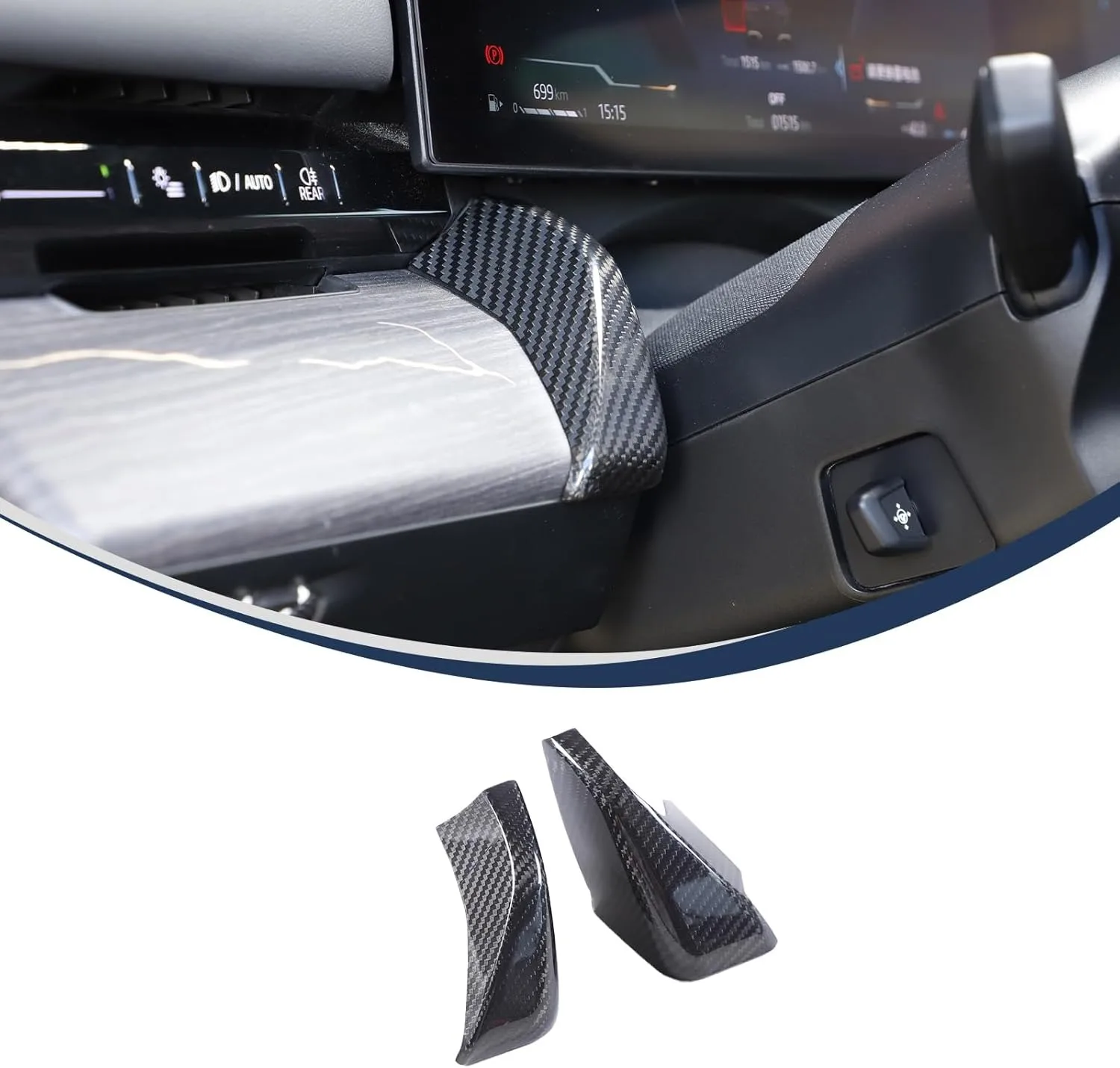 Center Console Navigation Screen Side Panel Trim Cover For BMW 5 Series G60 i5 2024 2025 2026 530i 540i Interior Accessories
Center Console Navigation Screen Side Panel Trim Cover For BMW 5 Series G60 i5 2024 2025 2026 530i 540i Interior Accessories