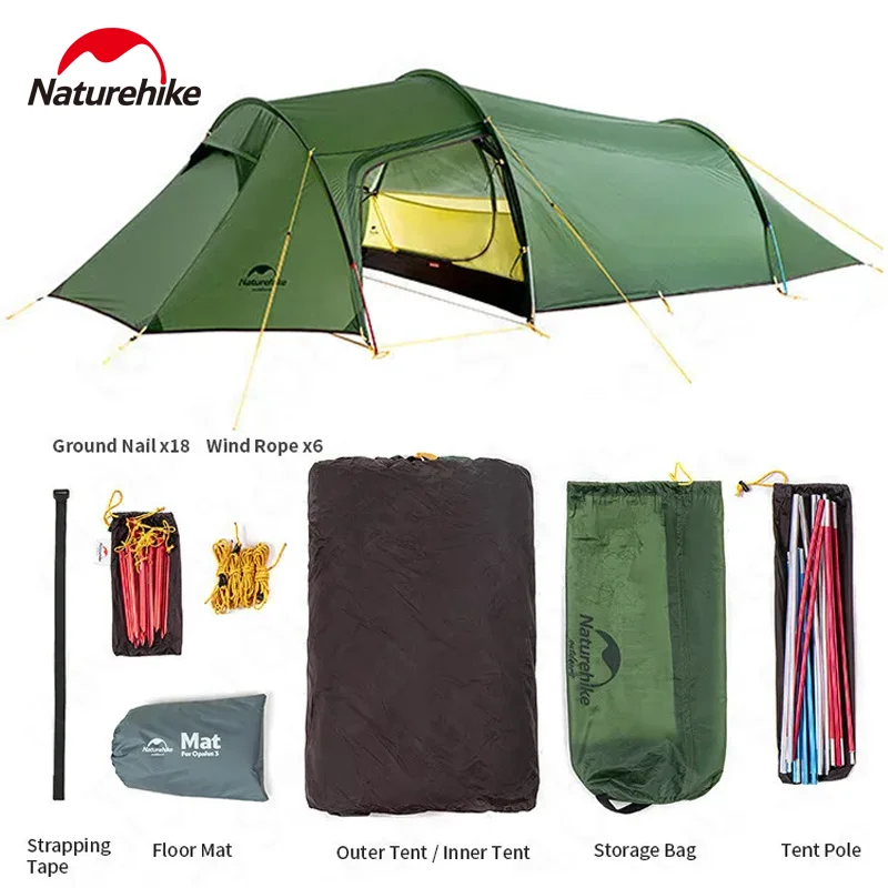 Naturehike Opalus Tunnel Tent Travel Hiking Ultralight Camping equipment supplies Shelters Waterproof Outdoor Garden Tourist ten
Naturehike Opalus Tunnel Tent Travel Hiking Ultralight Camping equipment supplies Shelters Waterproof Outdoor Garden Tourist ten