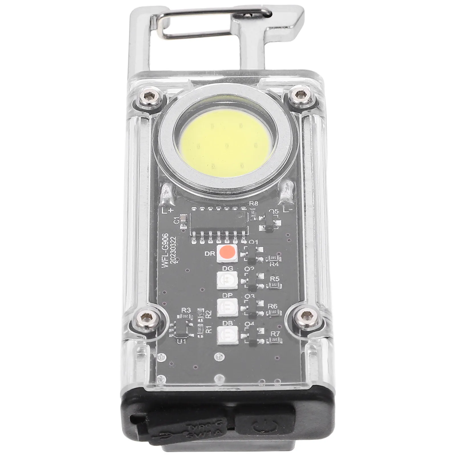 Набор из 1 шт. перезаряжаемых мини-фонариков-брелоков: портативный светодиодный фонарь для кемпинга, рыбалки, прогулок и использования на открытом воздухе
Набор из 1 шт. перезаряжаемых мини-фонариков-брелоков: портативный светодиодный фонарь для кемпинга, рыбалки, прогулок и использования на открытом воздухе