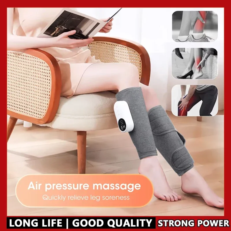 Электрический массажер для икр 360° ° Тиск воздуха, 3-ступенчатый массажер для разминания икр с подогревом, снимает мышцы ног, способствует кровообращению
Электрический массажер для икр 360° ° Тиск воздуха, 3-ступенчатый массажер для разминания икр с подогревом, снимает мышцы ног, способствует кровообращению