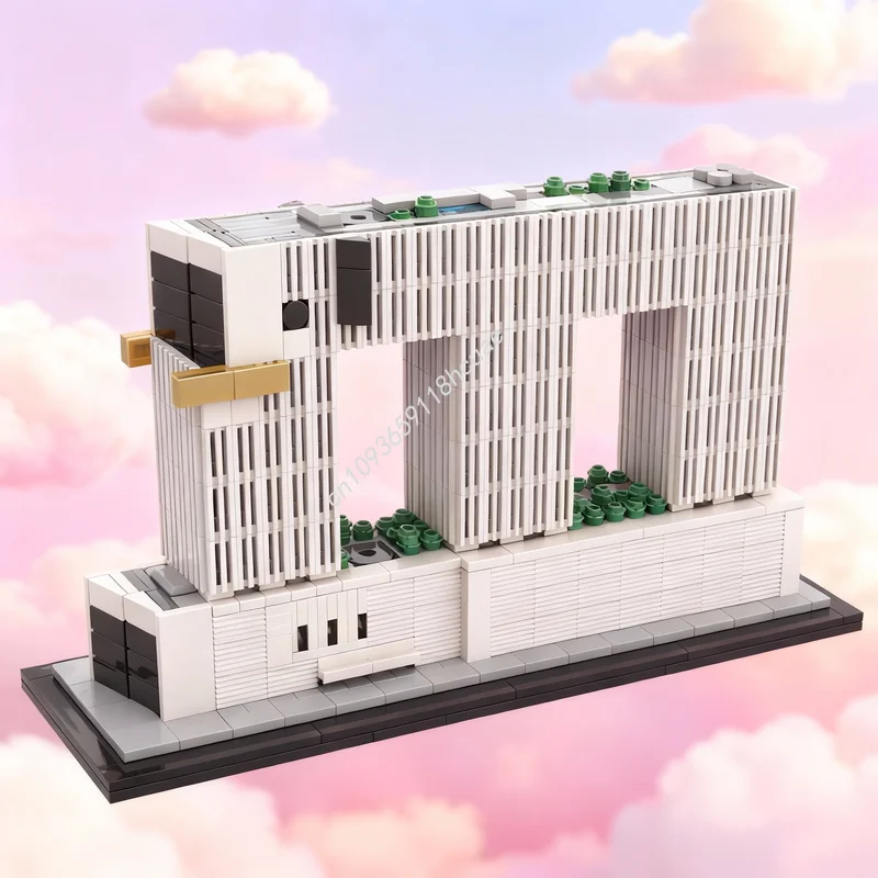 1047pcs MOC Architecture Elephant Building 1 Scale Model Blocks Construction Idea Creative Christmas Gift Education Toys Brick
1047pcs MOC Architecture Elephant Building 1 Scale Model Blocks Construction Idea Creative Christmas Gift Education Toys Brick