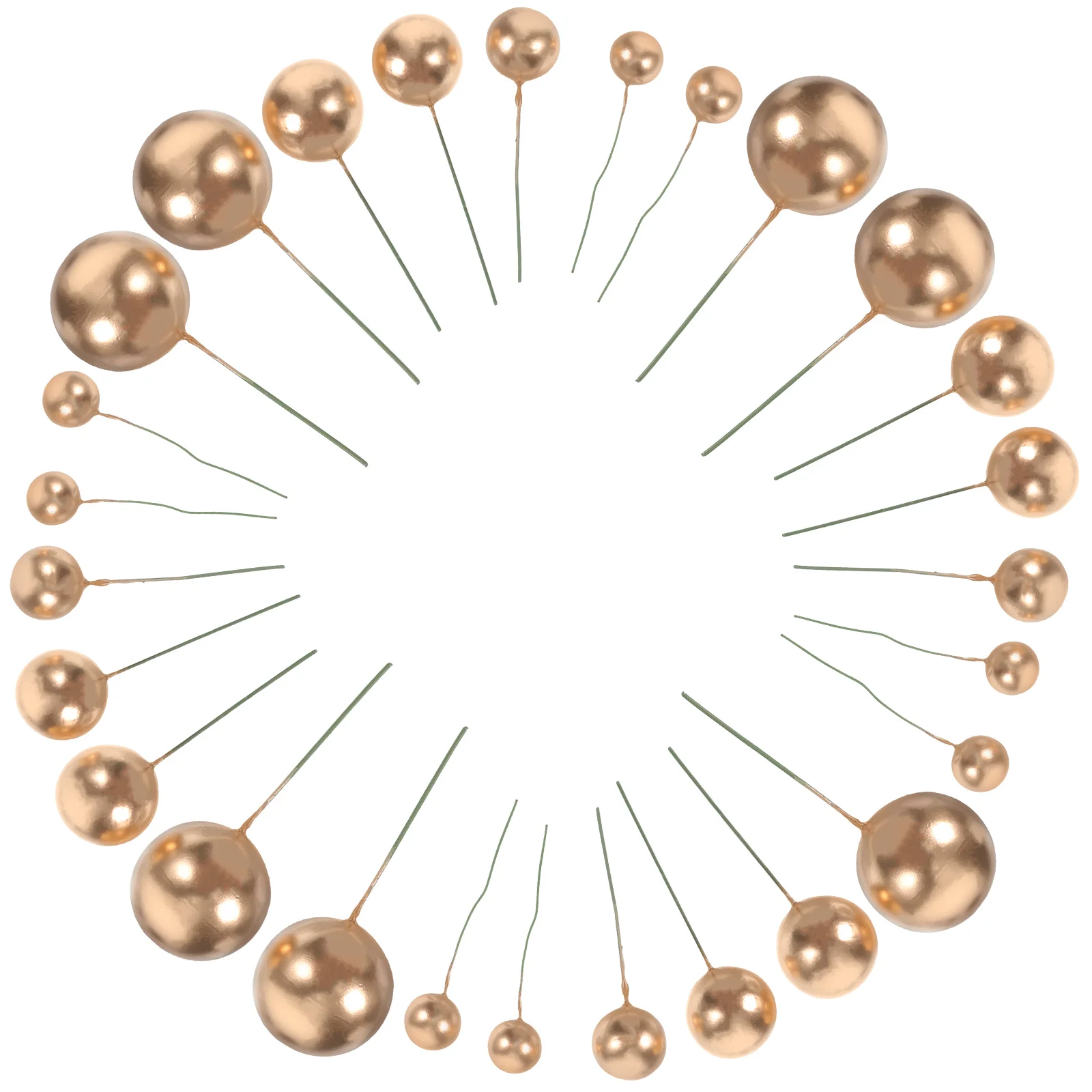 108pcs Cake Decoration Balls Golden Black 4 Sizes Balloon Cupcake Toppers Birthday Cake Decorations Party Supplies Dessert
108pcs Cake Decoration Balls Golden Black 4 Sizes Balloon Cupcake Toppers Birthday Cake Decorations Party Supplies Dessert