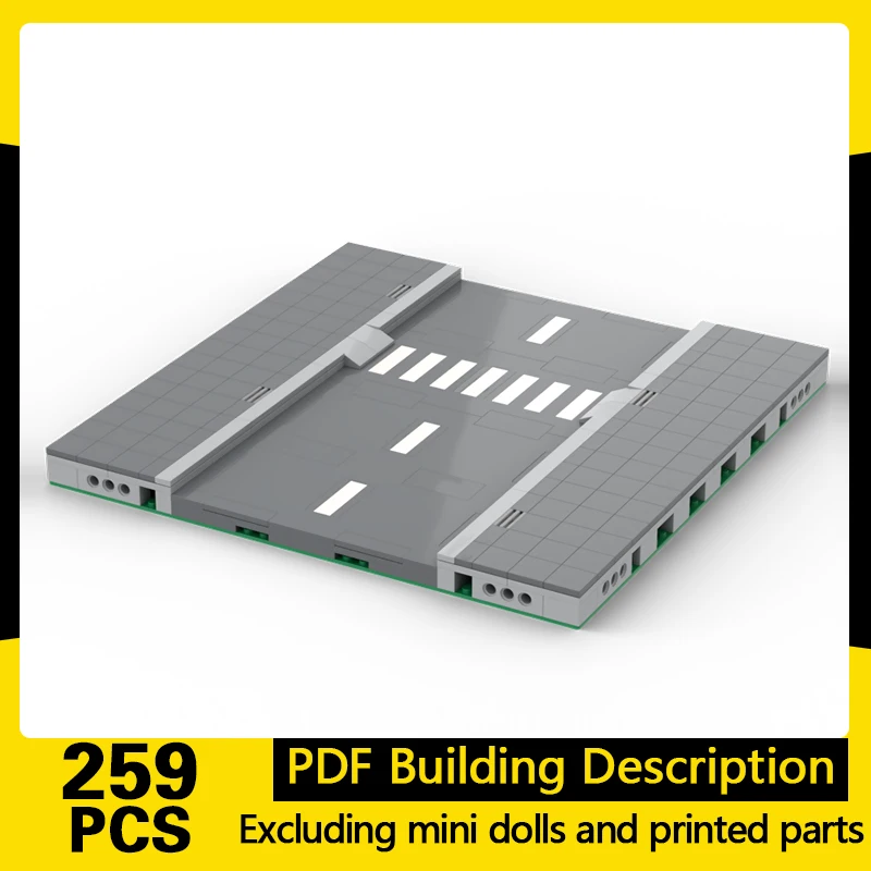 Street View Model MOC Building Bricks Street Straight With Pedestrian Modular Technology Gift Holiday Assemble Children Toy Suit
Street View Model MOC Building Bricks Street Straight With Pedestrian Modular Technology Gift Holiday Assemble Children Toy Suit