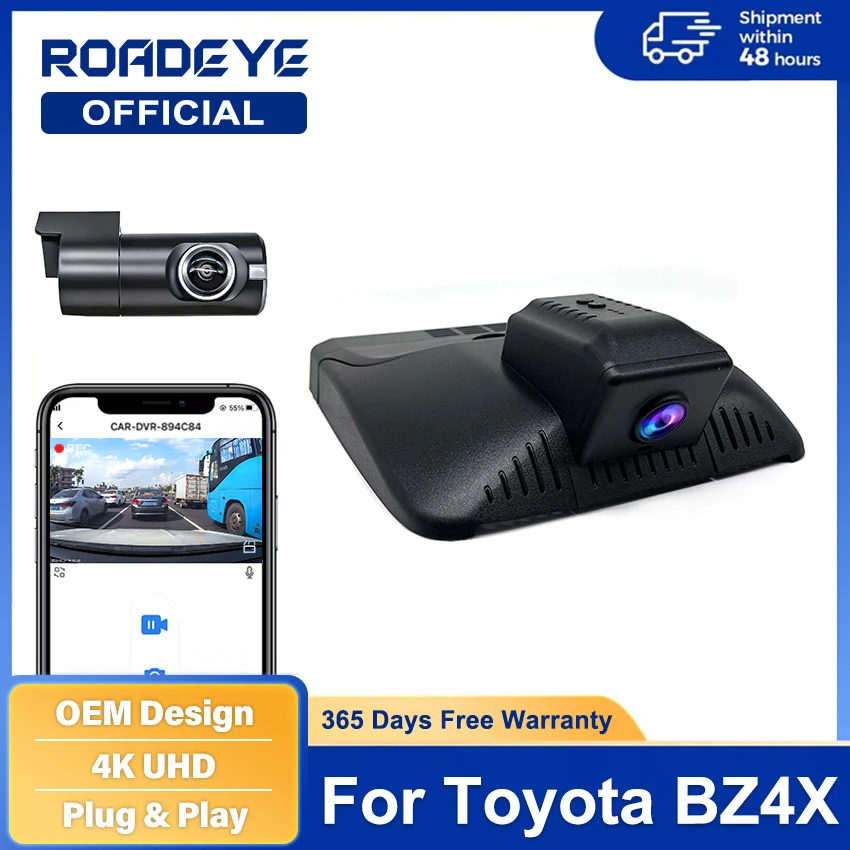 For Toyota BZ4X 2022-2025 Front and Rear 4K Dash Cam for Car Camera Recorder Dashcam WIFI Car Dvr Recording Devices Accessories
For Toyota BZ4X 2022-2025 Front and Rear 4K Dash Cam for Car Camera Recorder Dashcam WIFI Car Dvr Recording Devices Accessories