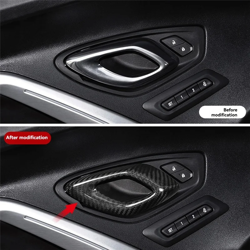 A96E-Carbon Fiber Car Door Inner Handle Interior Trim Sticker For Camaro 2016-2023 Interior Modifications
A96E-Carbon Fiber Car Door Inner Handle Interior Trim Sticker For Camaro 2016-2023 Interior Modifications
