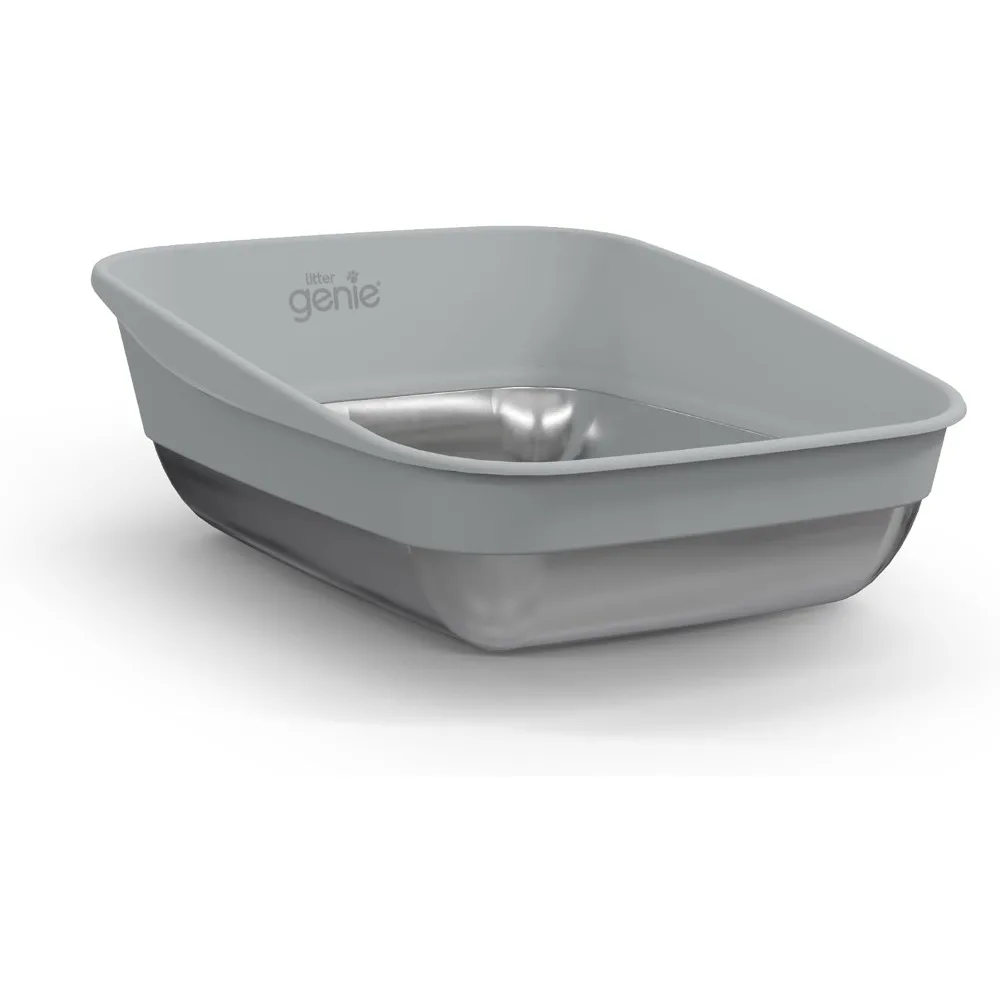 Platinum Stainless Steel Litter Box | Durable, Modern Design, 360° Visibility, Anti-Slip Pads
Platinum Stainless Steel Litter Box | Durable, Modern Design, 360° Visibility, Anti-Slip Pads