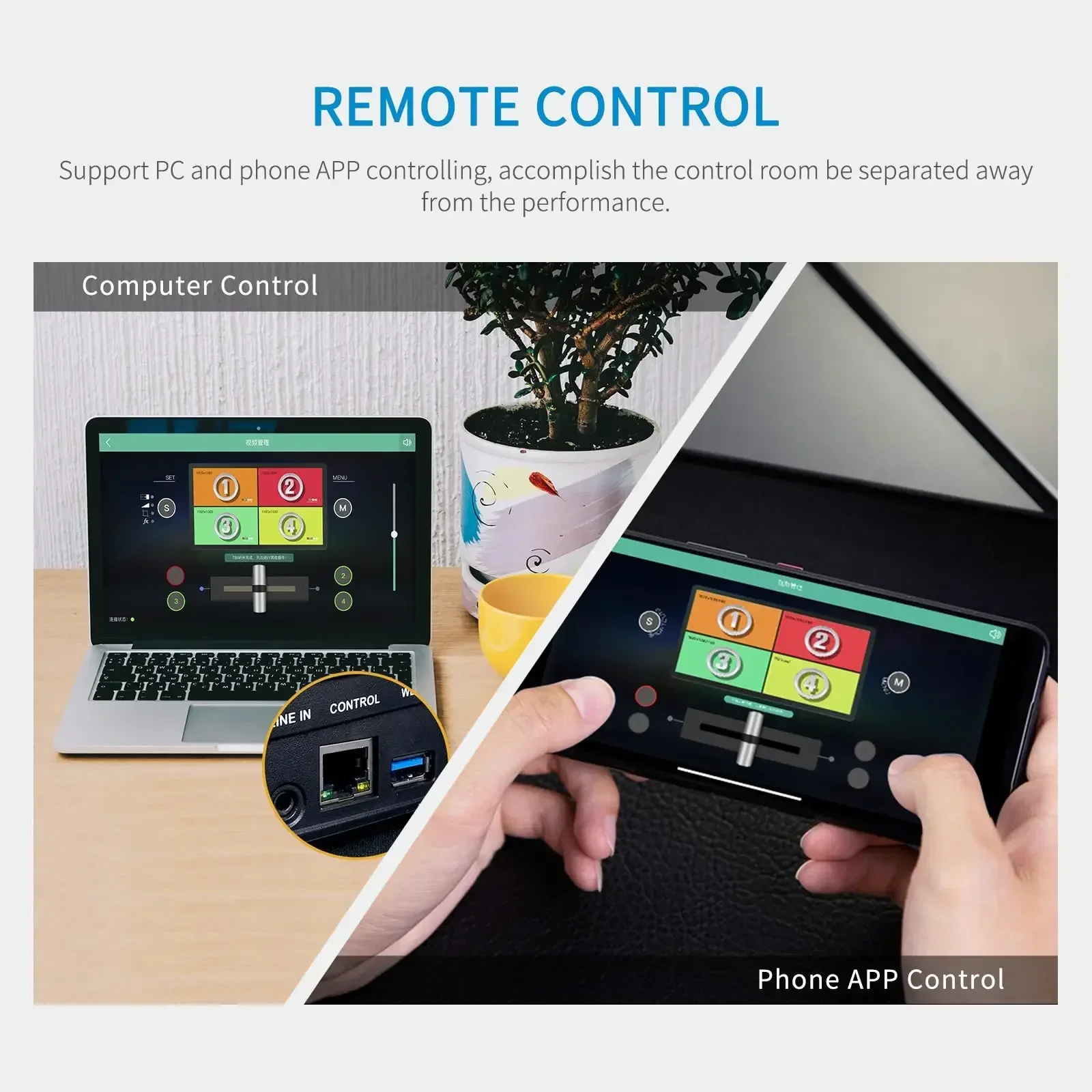 FEELWORLD L1 PLUS Многокамерный прямой коммутатор 4xHDMI2.0 PTZ-управление USB3.0 Консоль для потокового видеопроизводства
FEELWORLD L1 PLUS Многокамерный прямой коммутатор 4xHDMI2.0 PTZ-управление USB3.0 Консоль для потокового видеопроизводства