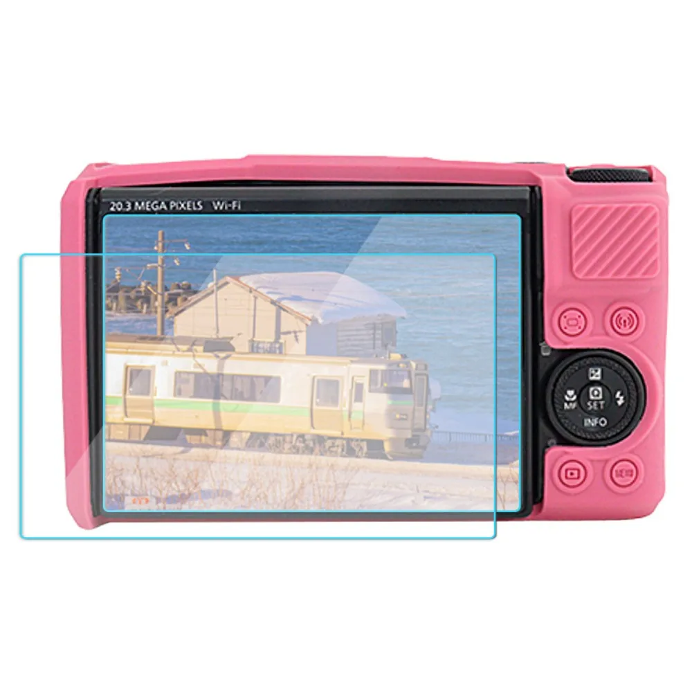 For Canon SX740 SX730 Soft Silicone Rubber Camera Protective Body Cover Case , anti-drop camera bag + free tempered film
For Canon SX740 SX730 Soft Silicone Rubber Camera Protective Body Cover Case , anti-drop camera bag + free tempered film