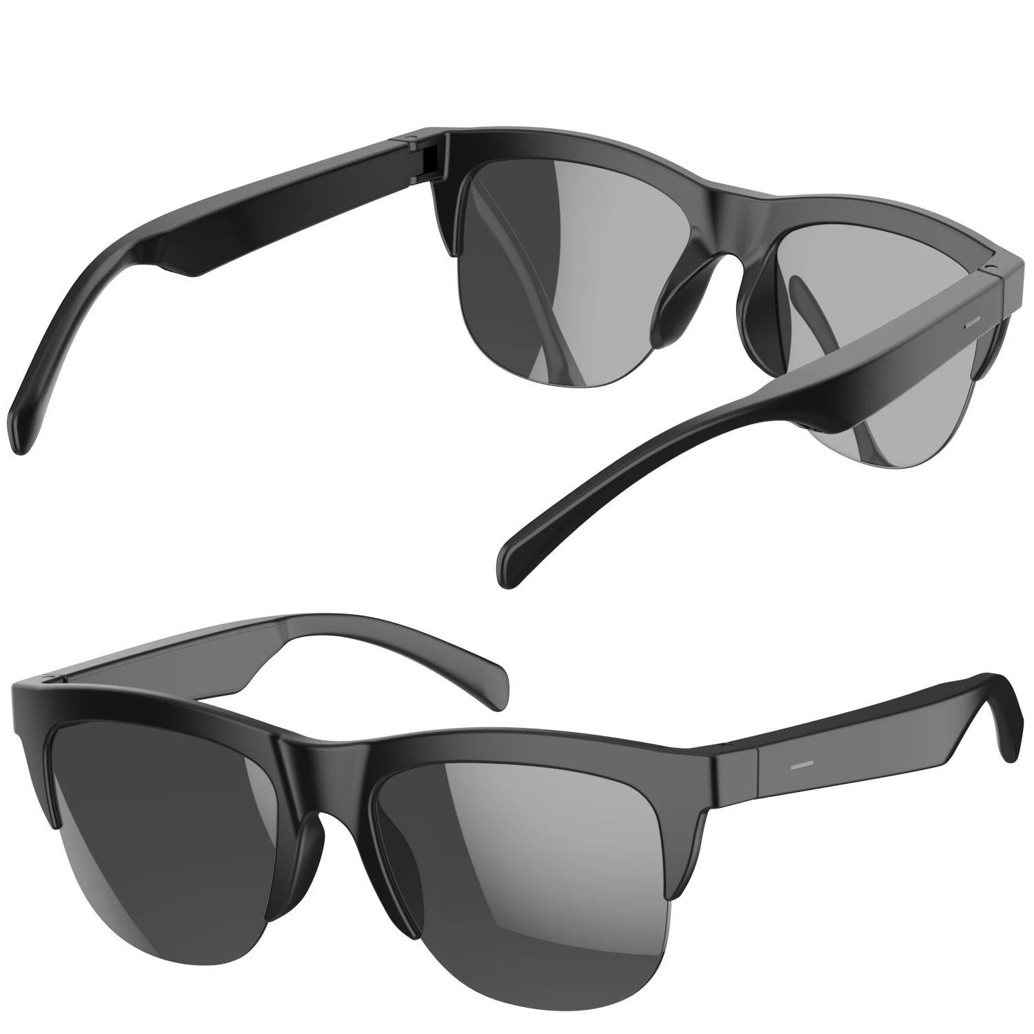 Portable Wireless Bluetooth Smart Glasses with Built-in Mic & Speaker - Touch Control for Music, Calls & Anti-Blue Light
Portable Wireless Bluetooth Smart Glasses with Built-in Mic & Speaker - Touch Control for Music, Calls & Anti-Blue Light