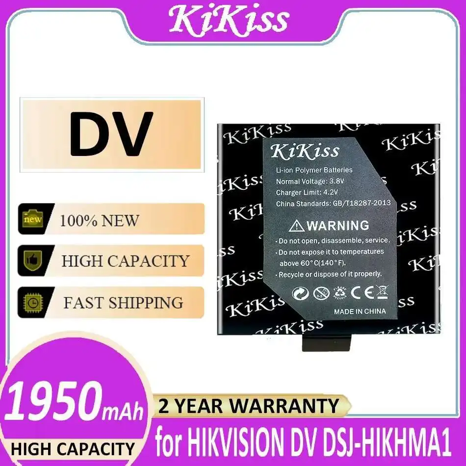 Аккумулятор для кузова DV Dsj-HIKHMA1 для Hikvision Czjz B, быстрая зарядка, легкий вес 1950 мАч
Аккумулятор для кузова DV Dsj-HIKHMA1 для Hikvision Czjz B, быстрая зарядка, легкий вес 1950 мАч