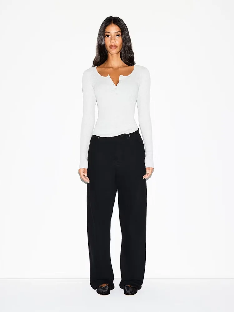 Бестселлер Cisas, интернет-магазин, спиральная футболка Long Sve, круглая футболка Ne Генри irt, простой универсальный топ, женский модный...
Бестселлер Cisas, интернет-магазин, спиральная футболка Long Sve, круглая футболка Ne Генри irt, простой универсальный топ, женский модный...