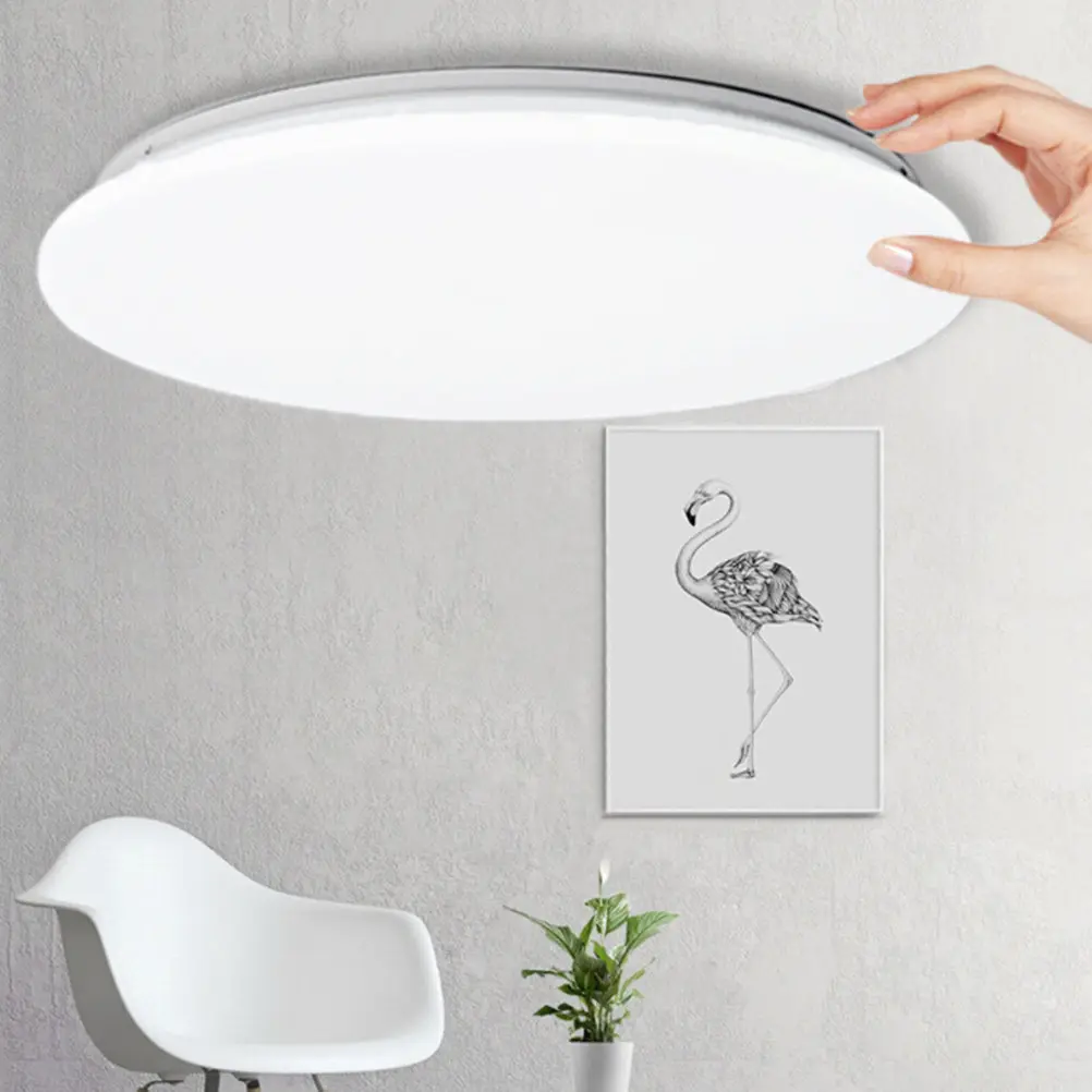 24W Round Ceiling Lamp Led Flush Mount Light For Kitchen Laundry Ultra-Thin Modern Bright Lighting Angle Eye-Protection
24W Round Ceiling Lamp Led Flush Mount Light For Kitchen Laundry Ultra-Thin Modern Bright Lighting Angle Eye-Protection