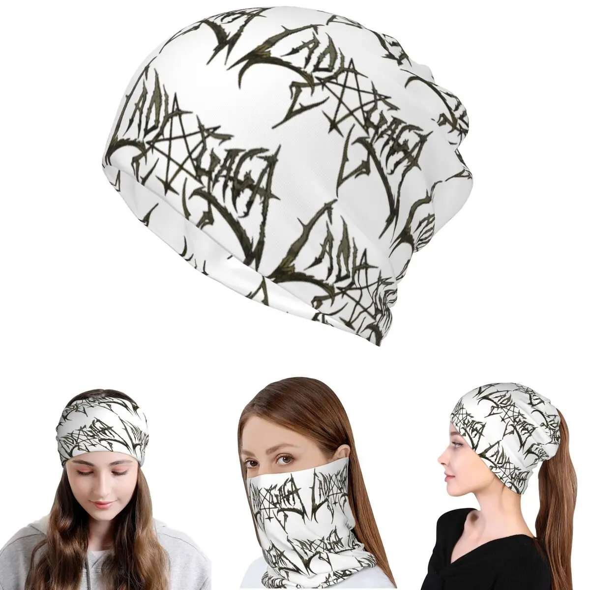 Lady Gaga Mayhem Album Logo Bandana Neck Cover Wrap Scarf Multi-use Face Mask Beanies Hat for Men Women Adult Winter
Lady Gaga Mayhem Album Logo Bandana Neck Cover Wrap Scarf Multi-use Face Mask Beanies Hat for Men Women Adult Winter