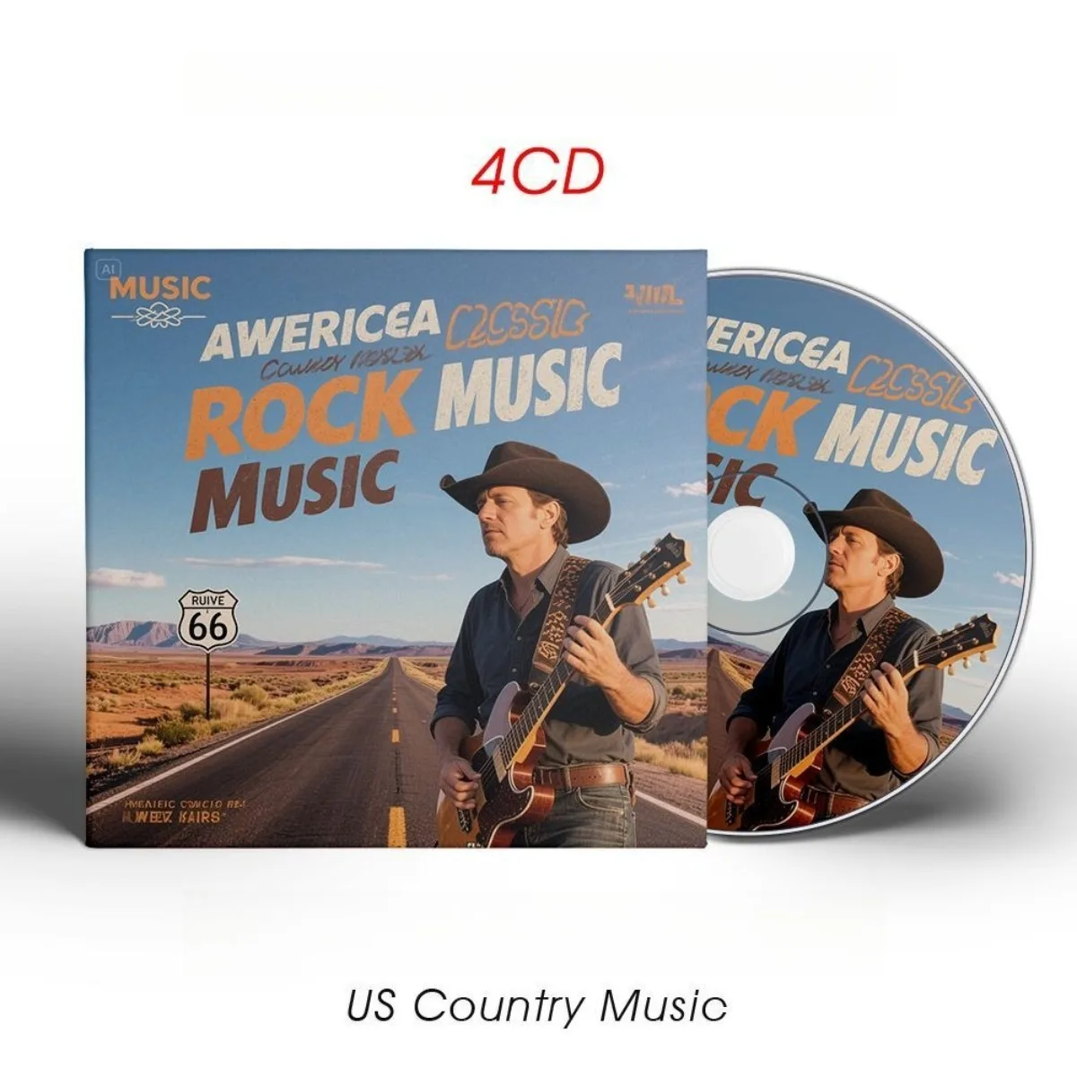 American Classic Country Rock Collection – Route 66 Road Trip Folk Rock Music CD Only Version Music Collectible
American Classic Country Rock Collection – Route 66 Road Trip Folk Rock Music CD Only Version Music Collectible