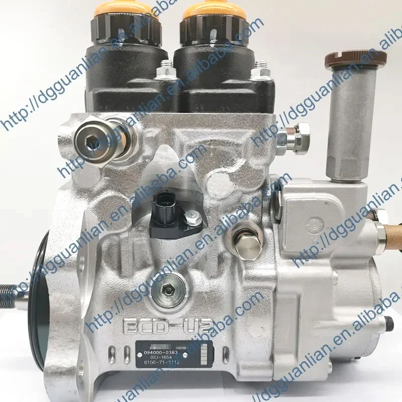 Common Rail Fuel Pump 094000-0383 094000-0380 6156-71-1112 for Komatsu PC400-7 PC450-7 Excavator
Common Rail Fuel Pump 094000-0383 094000-0380 6156-71-1112 for Komatsu PC400-7 PC450-7 Excavator