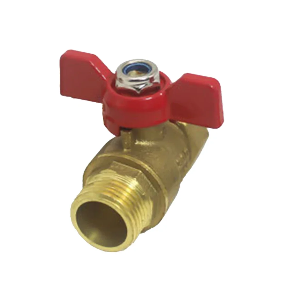 3/4\" GHT Heavy Duty Brass Garden Hose Shut Off Valve High Volume Valve With Butterfly Handle For Maximum Water Flow
3/4\" GHT Heavy Duty Brass Garden Hose Shut Off Valve High Volume Valve With Butterfly Handle For Maximum Water Flow