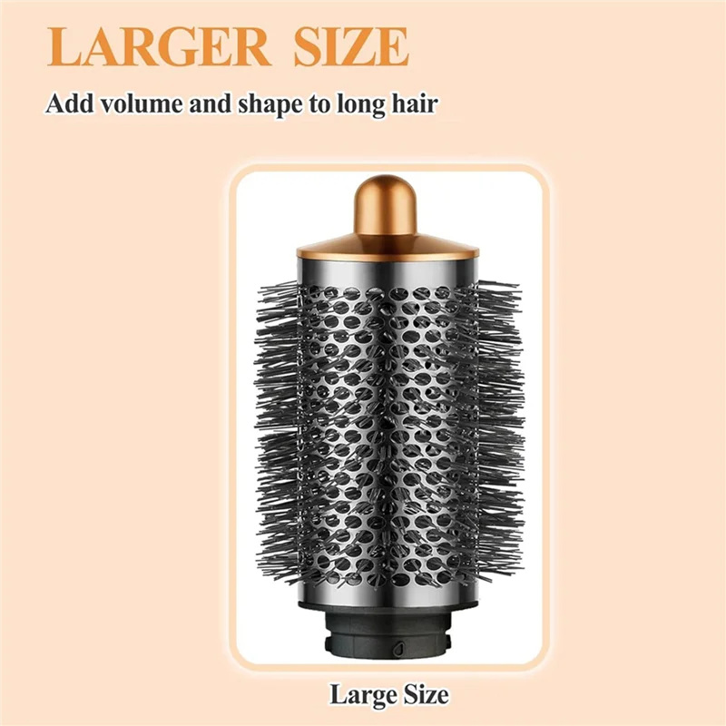 A74E-4X Large Round Volumizing Brush For Dyson Airwrap Attachments,Bigger Oval Round Brush , Fluff Up And Volumize A
A74E-4X Large Round Volumizing Brush For Dyson Airwrap Attachments,Bigger Oval Round Brush , Fluff Up And Volumize A
